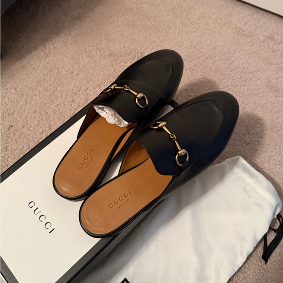 Gucci Princetown Slippers, Black (38) - Picture 3 of 9